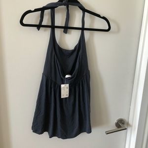 Susana Monaco Marina Top Charcoal New XS